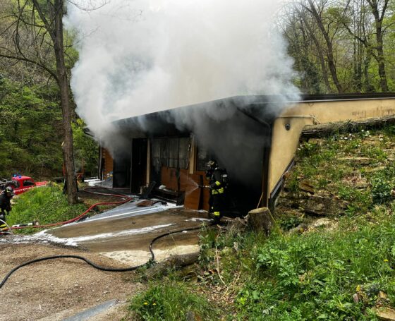 Incendio al magazzino