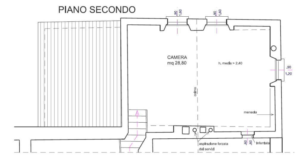 Piazzole casa Scout piano secondo